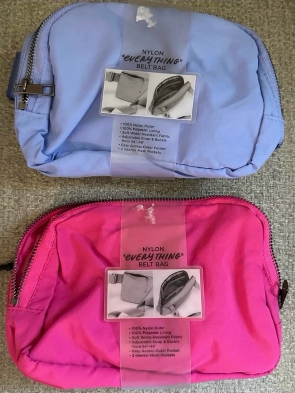 Nylon Belt Bags